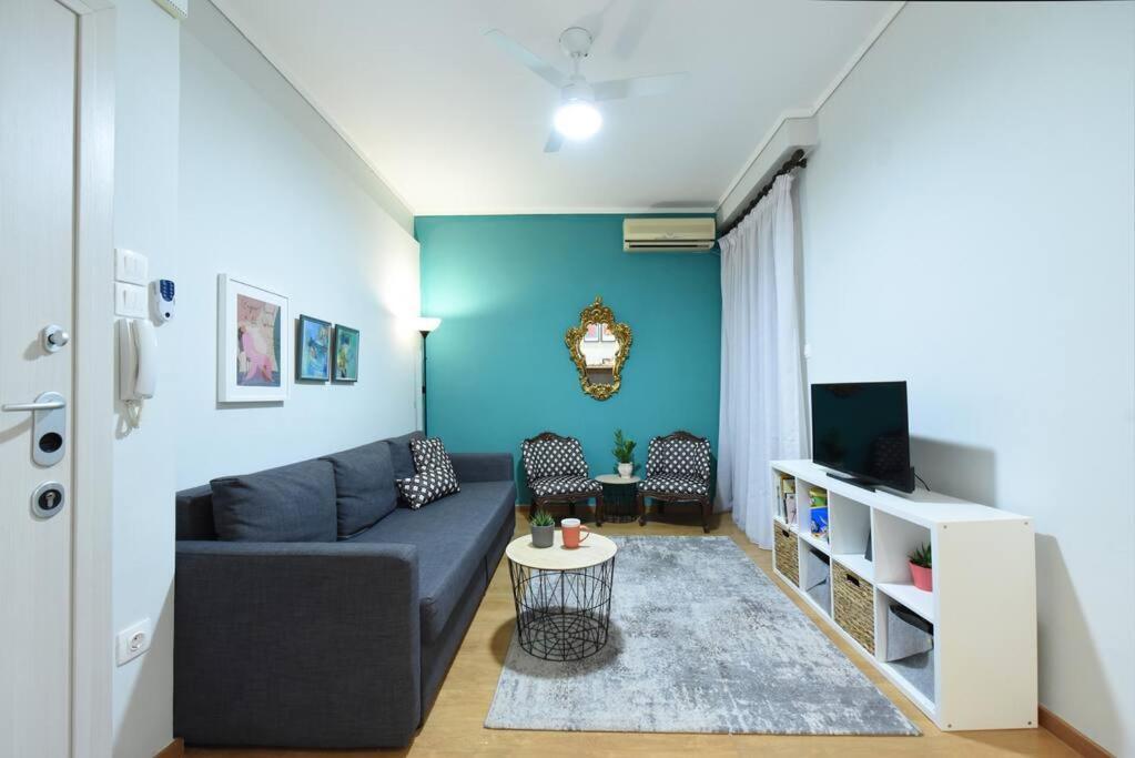 Apartamento The Muse, Colorful Cozy Flat On Mitropoleos Downtown Tesalónica Exterior foto